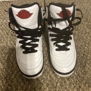 Air Jordan high tops, worn once, like new condition